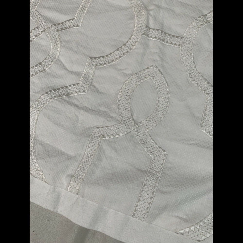 NEW Hotel Collection Inlay Cotton (1) King‎ Sham Pillow - Picture 8 of 12